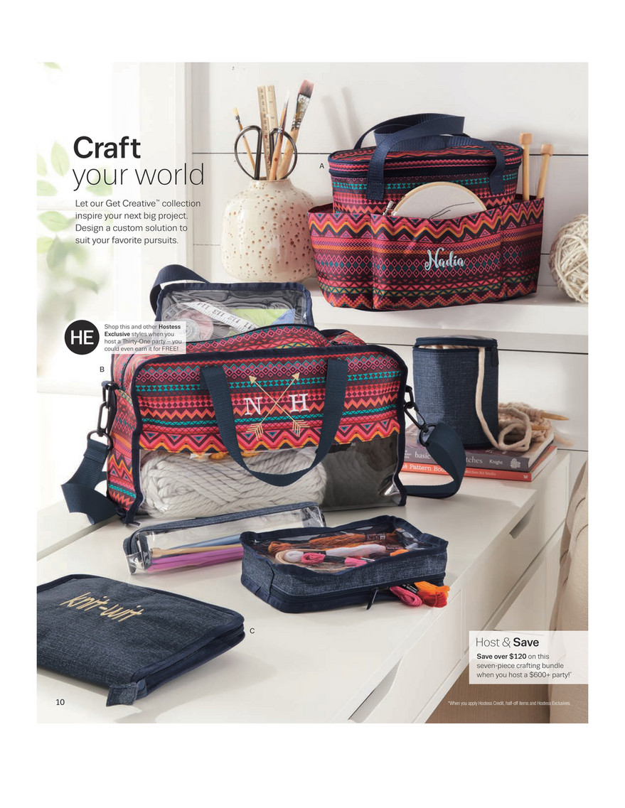 Thirty One 2019 Fall Thirty One Catalog Page 10 11 Created