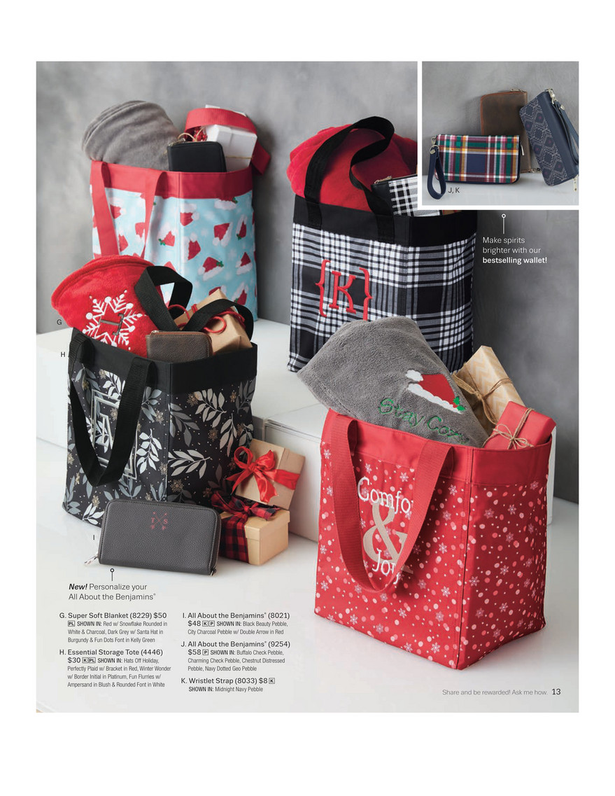 Thirty One 2019 Fall Thirty One Catalog Page 12 13 Created