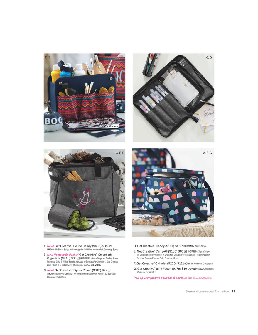 Get creative crossbody organizer best sale thirty one