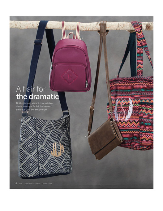 Thirty One Collection Thirty-One - 2019 Fall Thirty-One Catalog - Page 18-19 - Created with ...