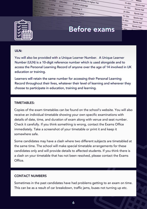 Ermysted's Grammar School EXAMINATIONS BOOKLET 2023_24 Page 67