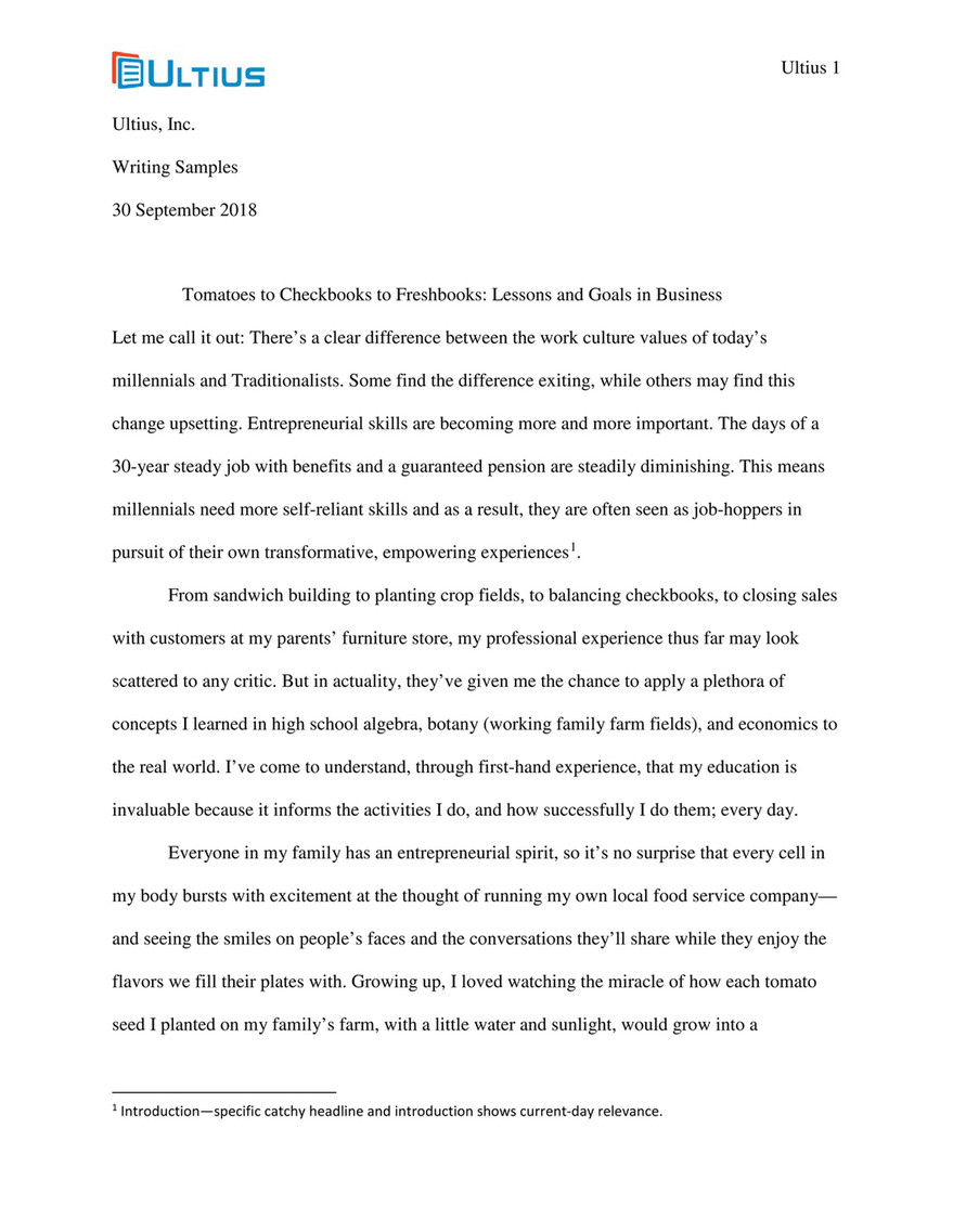 ku scholarship essay