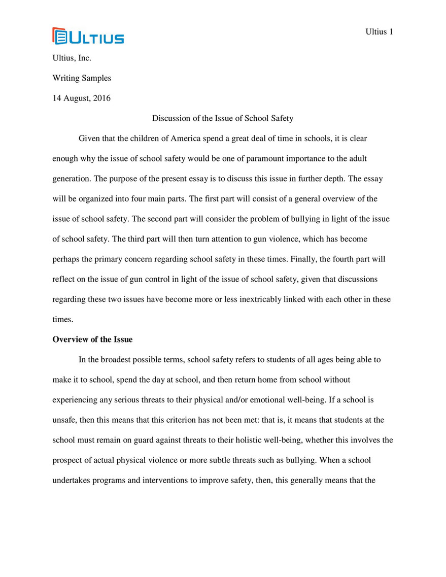 ultius inc school safety page created with publitascom for a more accessible version of this content we recommended using the download pdf menu option