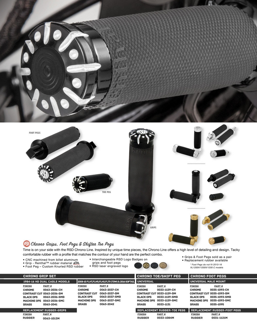 Custom Cruisers - Roland Sands Design Catalogue - Page 16-17