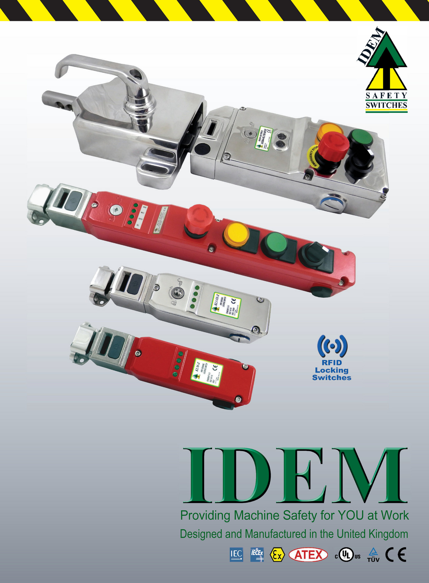 IDEM Safety IDEM Machine Safety Switches 2018 Catalogue Page 1