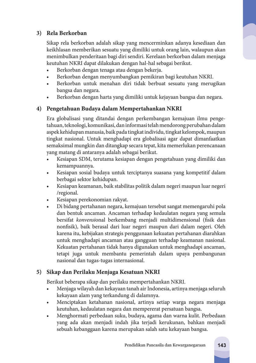 Perilaku Bangsa Indonesia Dalam Usaha Mempertahankan Pancasila Adalah