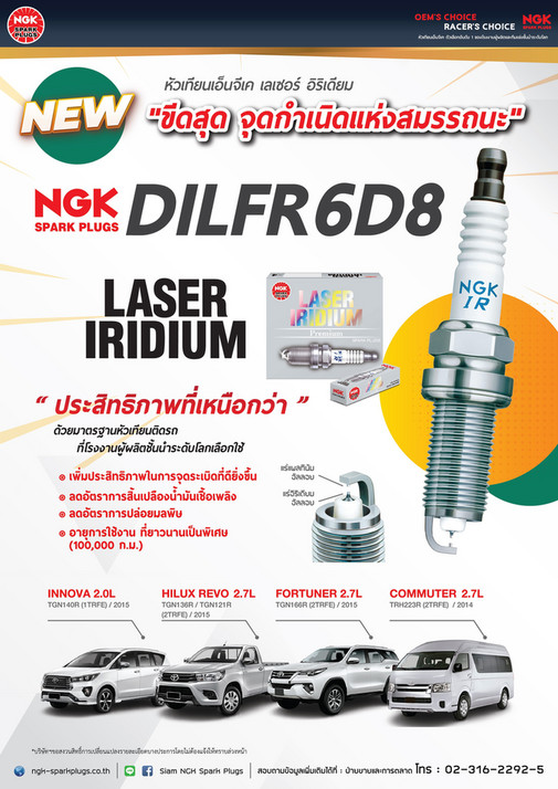 NGK Spark Plugs (Asia) Leaflet DILFR6D 2021_4 Out01 Page 1