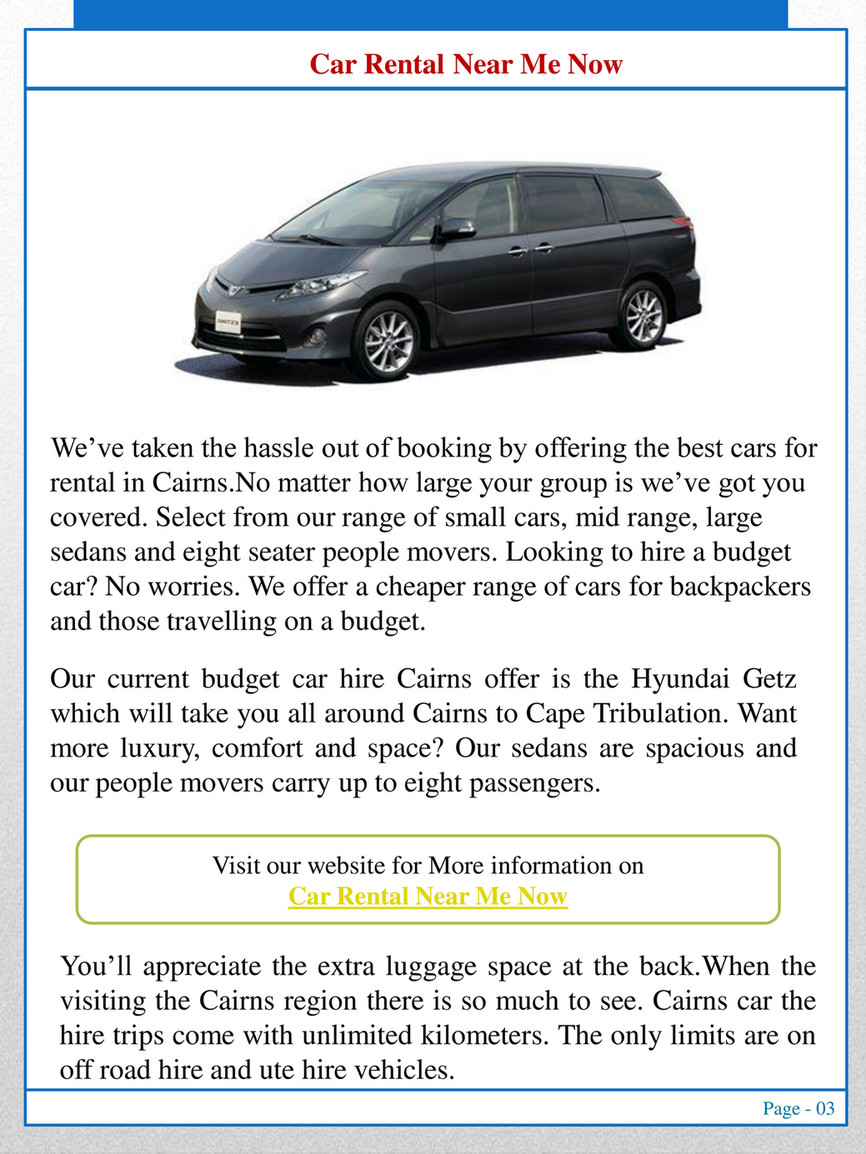 All Day Car Rentals Car Rental Near Me Open Now Page 2 3