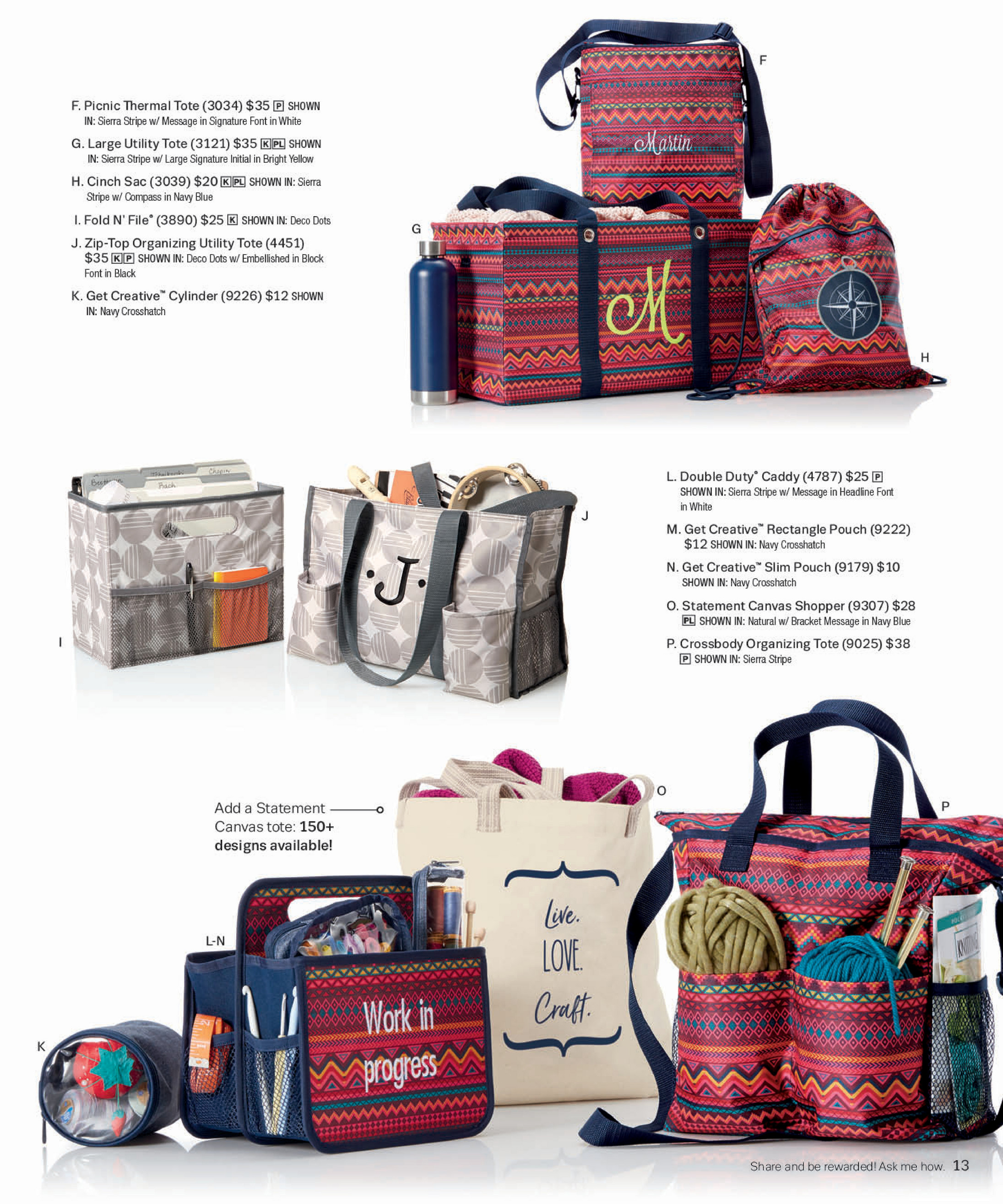 Thirty One Gifts Winter catalog 2019 Page 8 9 Created with