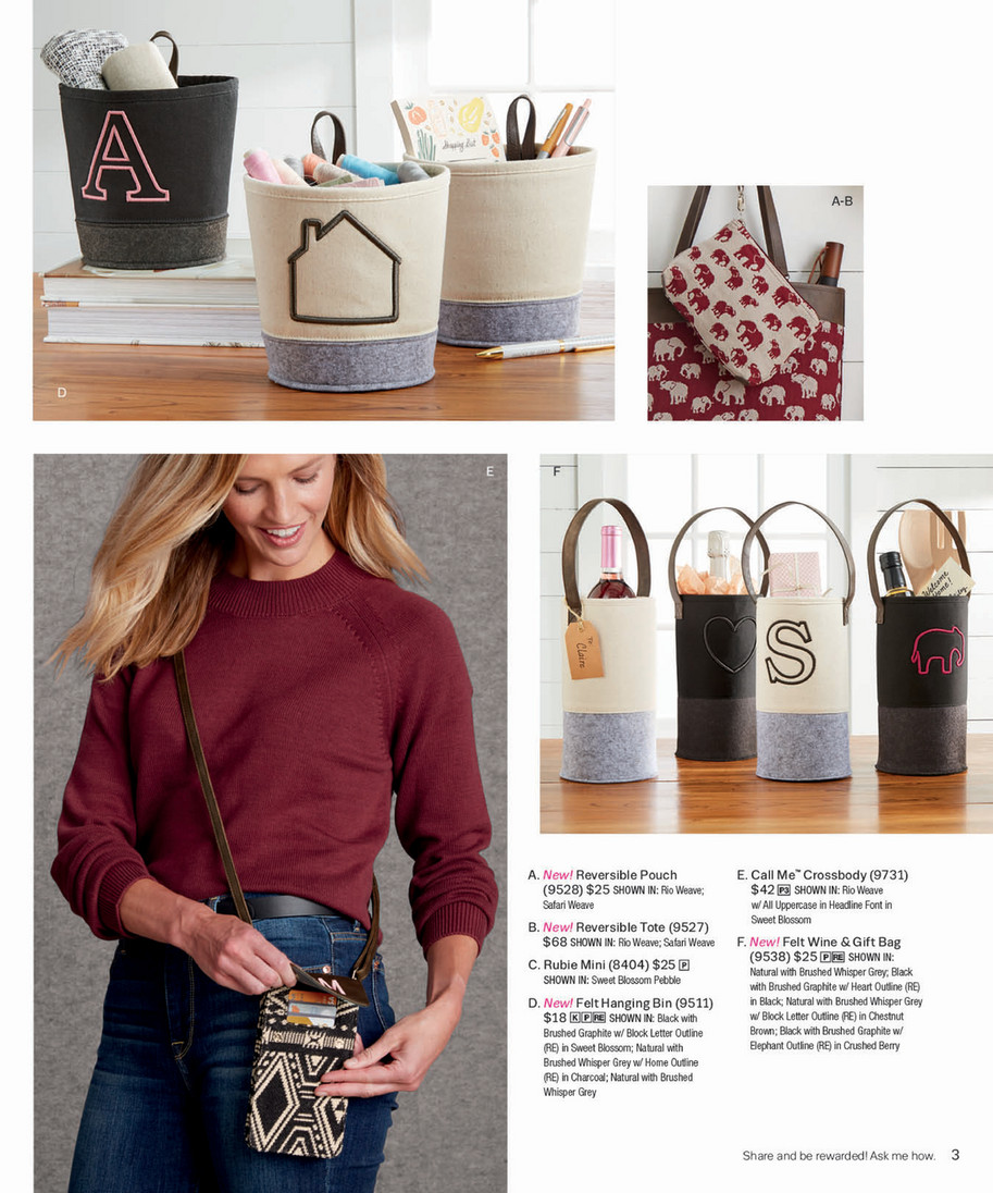 Thirty One Gifts Winter catalog 2019 Page 8 9 Created with