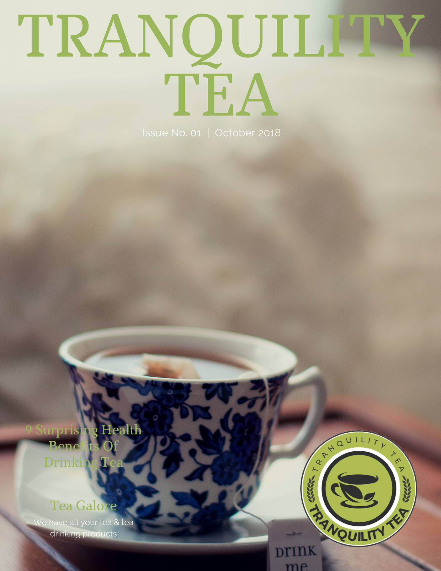 tranquility tea Page 1 Created with