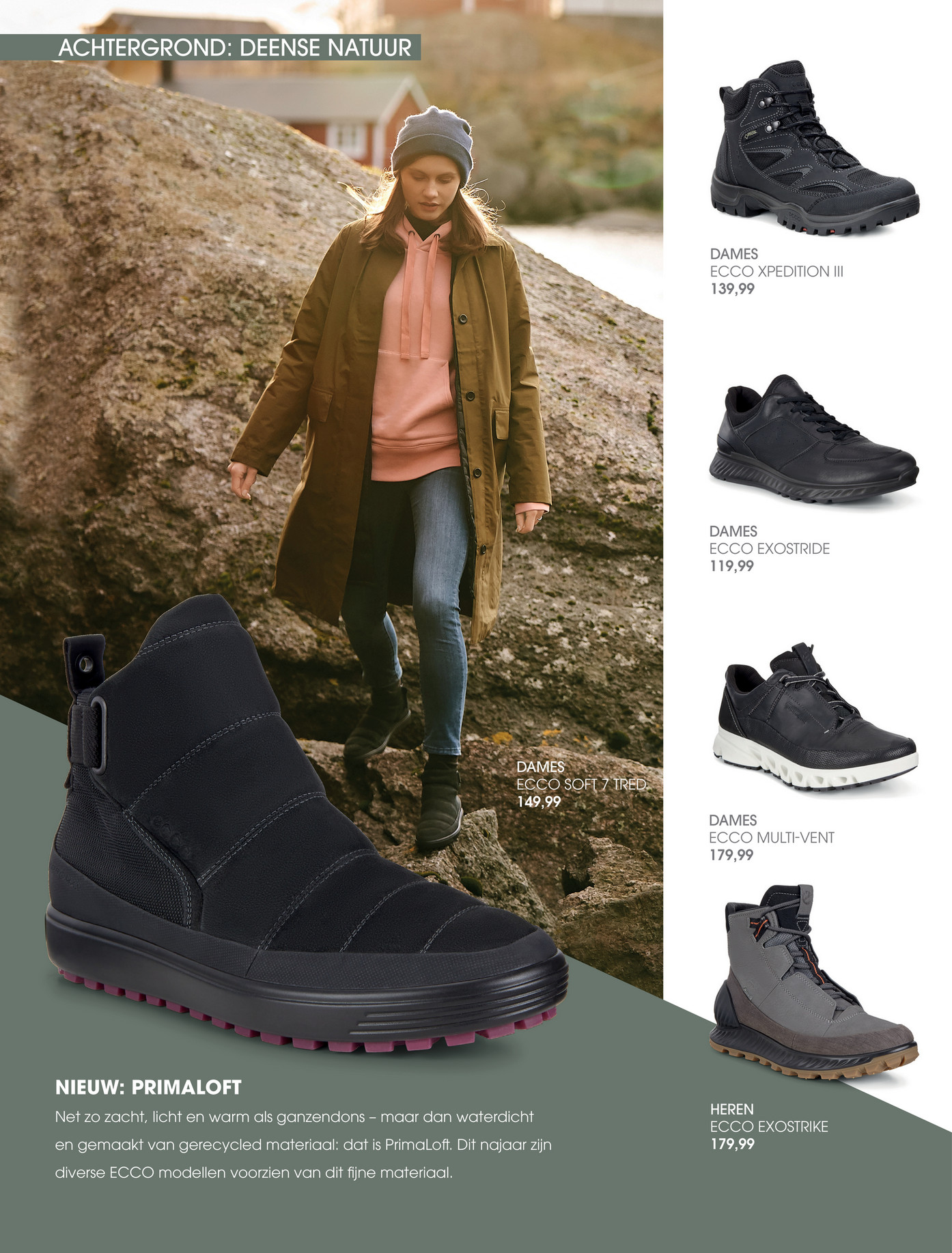 Nelson Schoenen - Ecco magazine autumn/winter 2019 - Ecco Xpedition III  veterboots