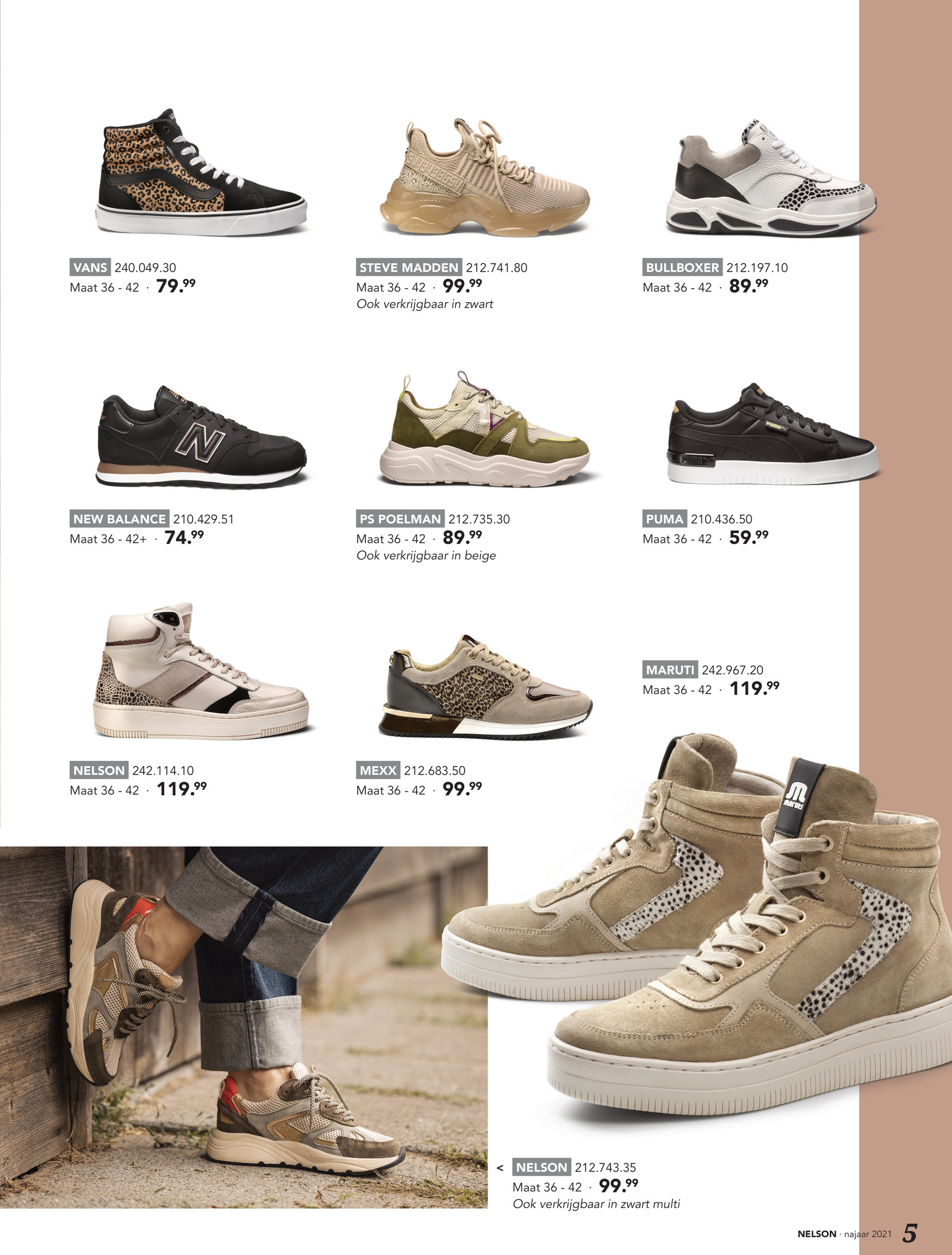 Nelson Schoenen - Nelson_Magazine_Najaar2021 - Skechers Street Uno lage  sneakers