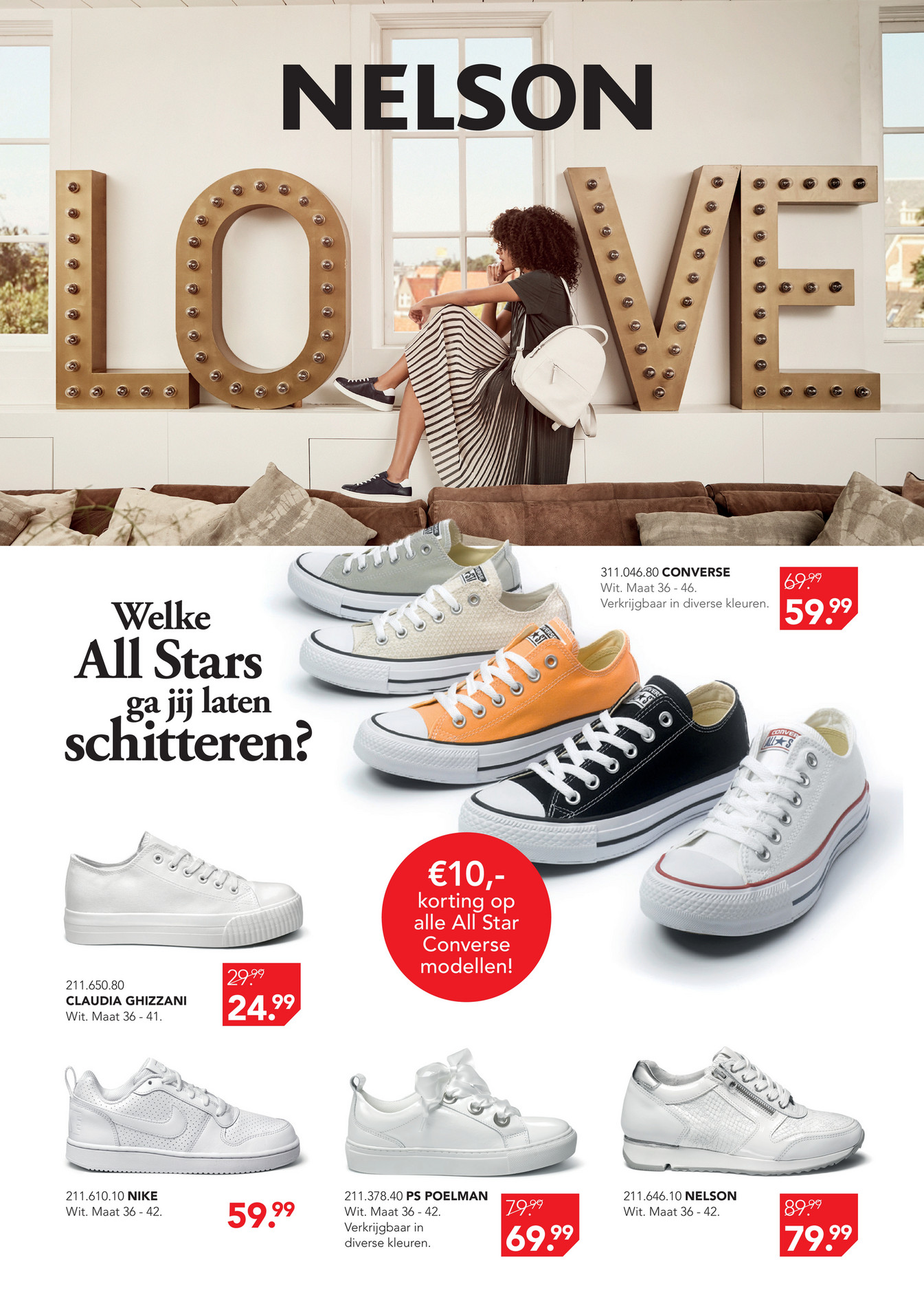 nelson nike dames sneakers