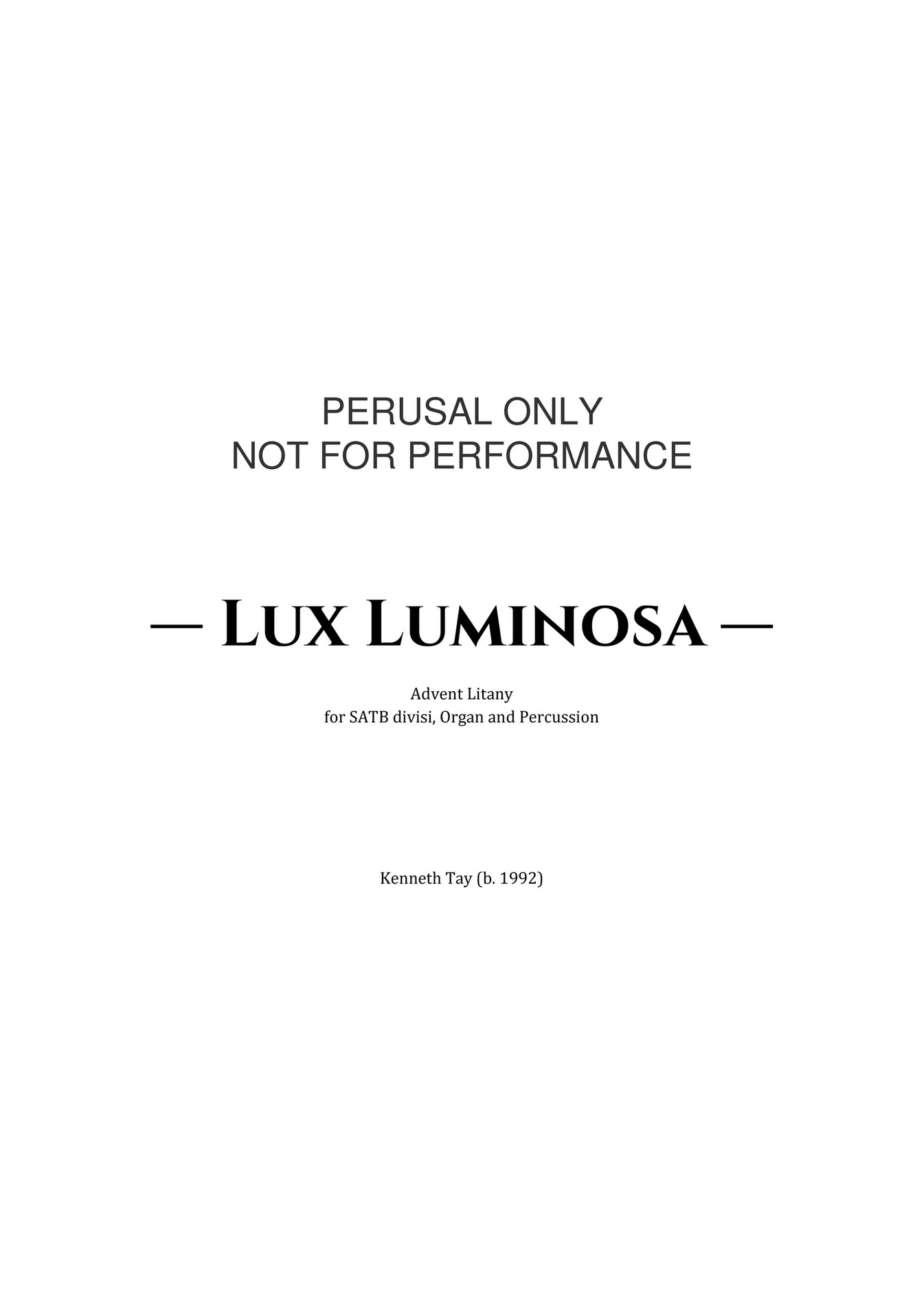 Lux Luminosa 2023 Perusal Copy Page 1 Created With