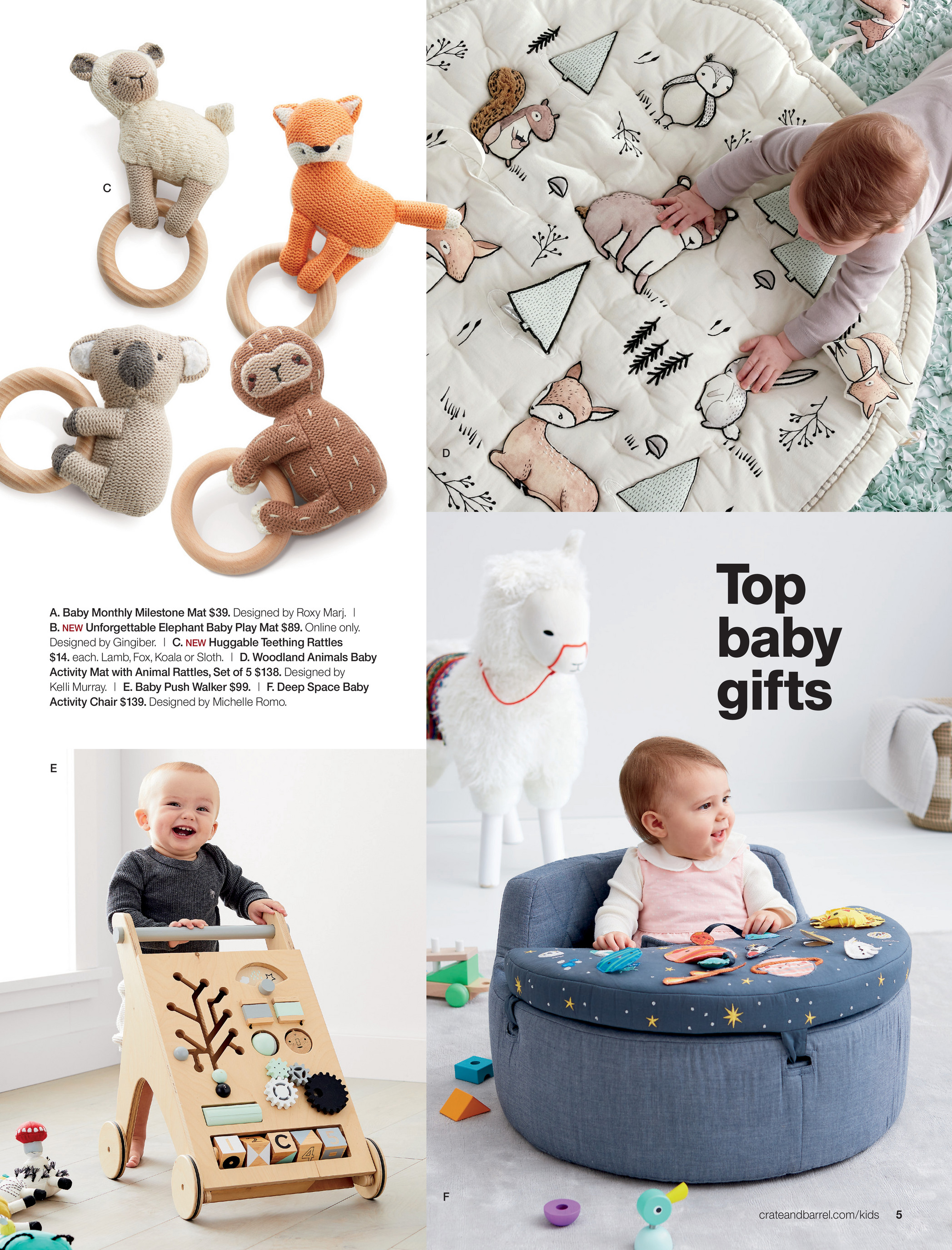 deep space baby activity chair