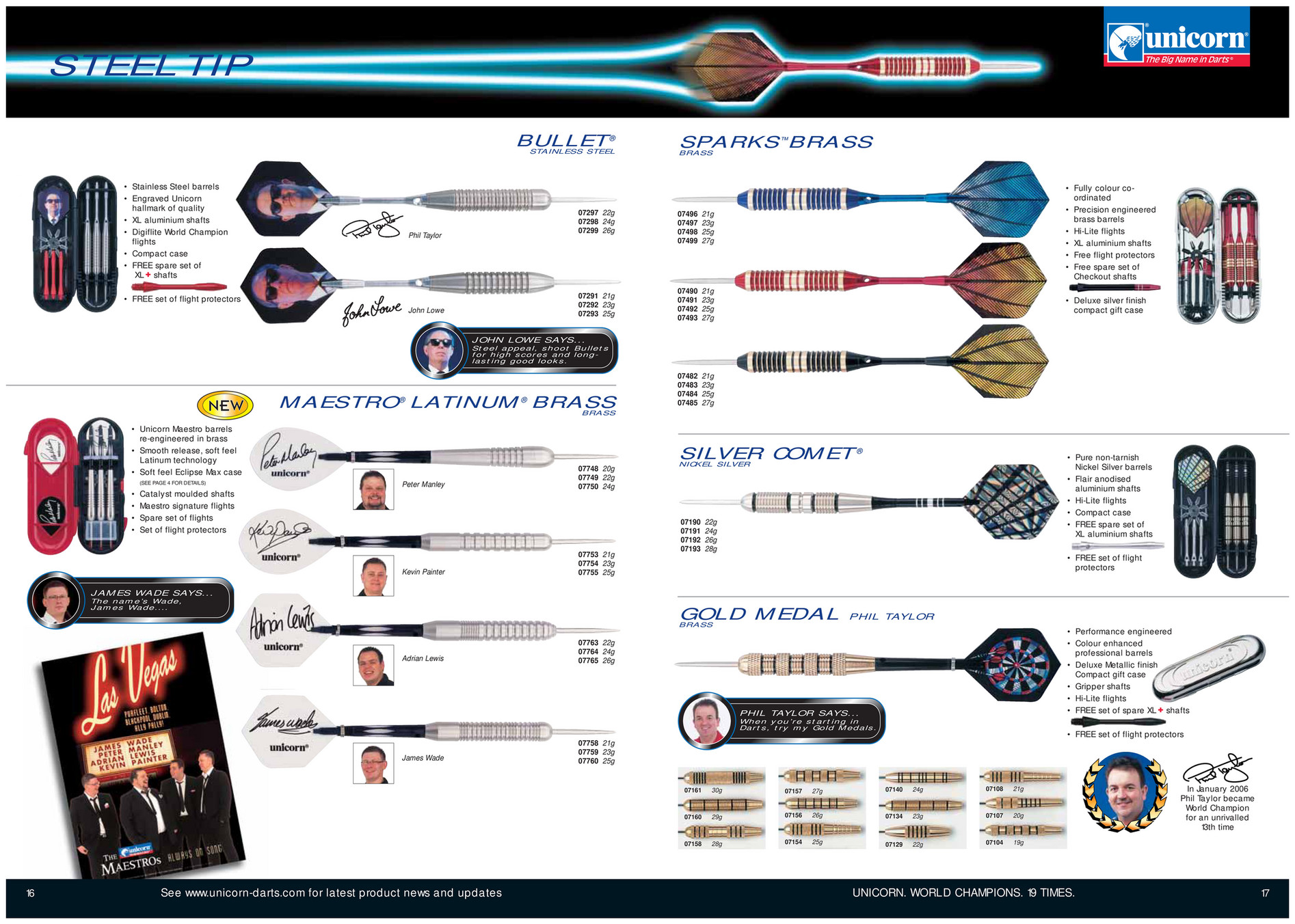 TSSC - Unicorn Book of Darts 2008 - Page 2-3 - Created with