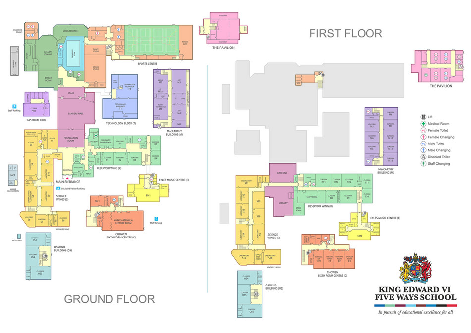 King Edward VI Five Ways Schoo - Floor Plan - Page 1 - Created with ...