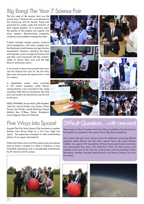 Hard Times For Foxs Version Of Fair And >> King Edward Vi Five Ways Schoo Chronicle 2013 Page 22 23 Hard Times For Foxs Version Of Fair And >> King Edward Vi Five Ways Schoo Chronicle 2013 Page 22 23