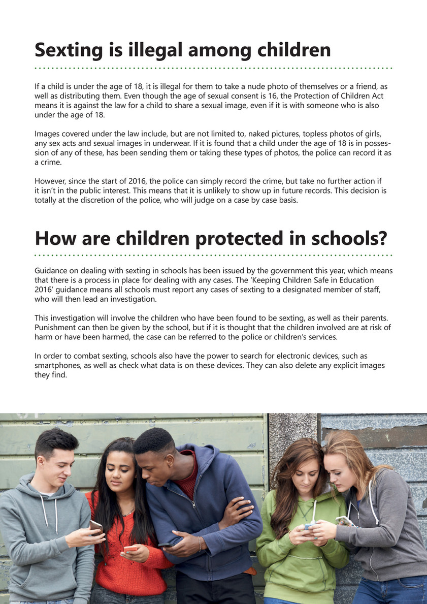 King Edward VI Five Ways Schoo - Useful Information_safeguarding_safeguard  children from sexting - Page 1 - Created with Publitas.com