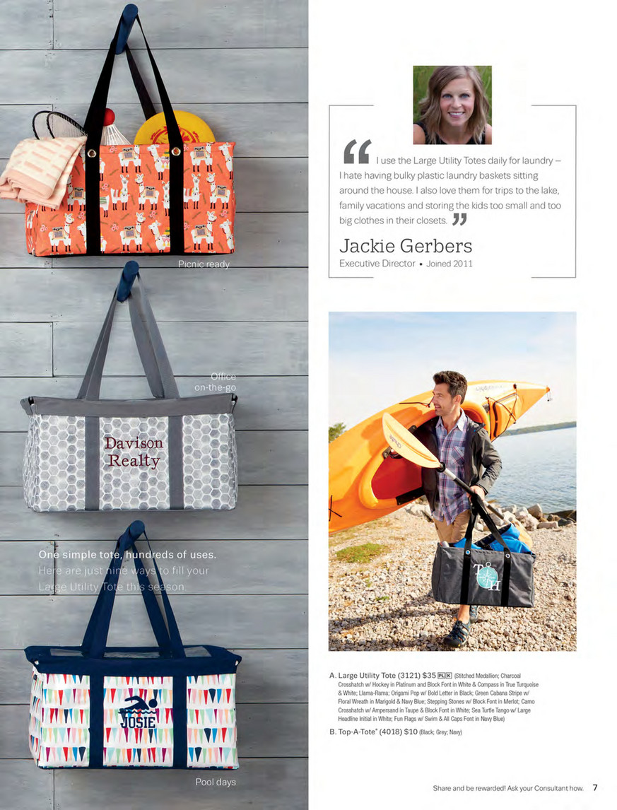 Thirty One Gifts Spring Summer Catalog Us Page 6 7 Created With Publitas Com