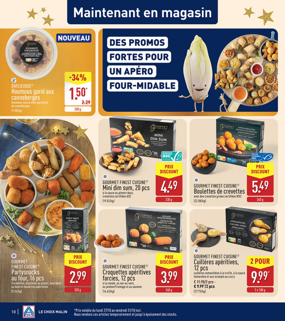 DAYLICIOUS® Houmous garni aux canneberges
