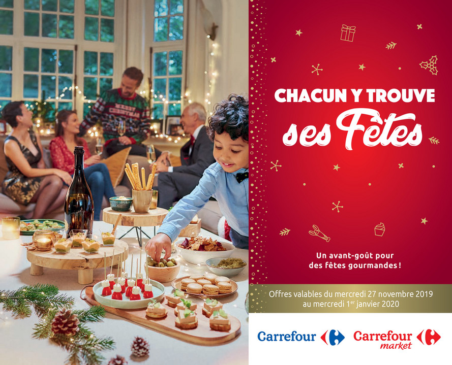 Folder Carrefour du 27/11/2019 au 01/01/2020 - Fêtes de fin d'année
