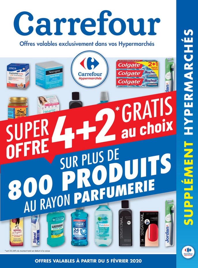 Folder Carrefour du 05/02/2020 au 17/02/2020 - Promotions de la semaine 6b