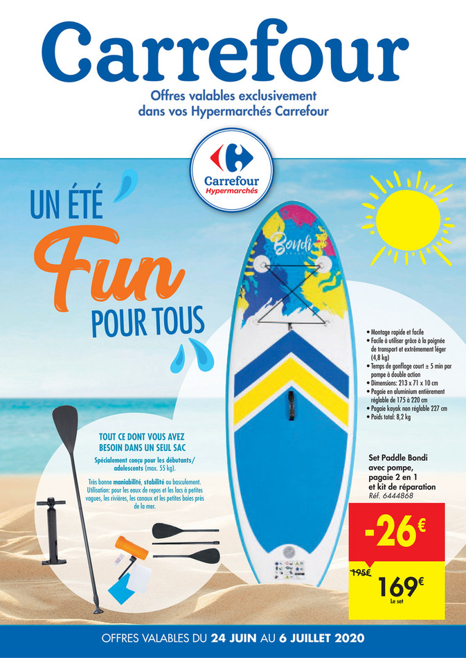 Folder Carrefour du 24/06/2020 au 06/07/2020 - Promotions de la semaine 26