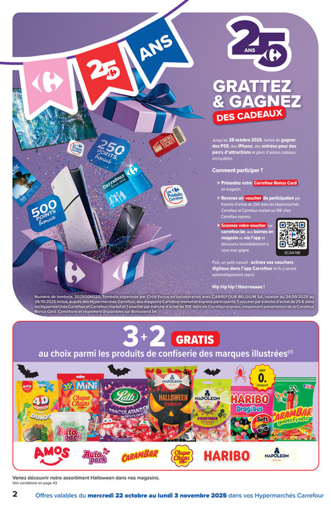 GRATTEZ & GAGNEZ DES CADEAUX