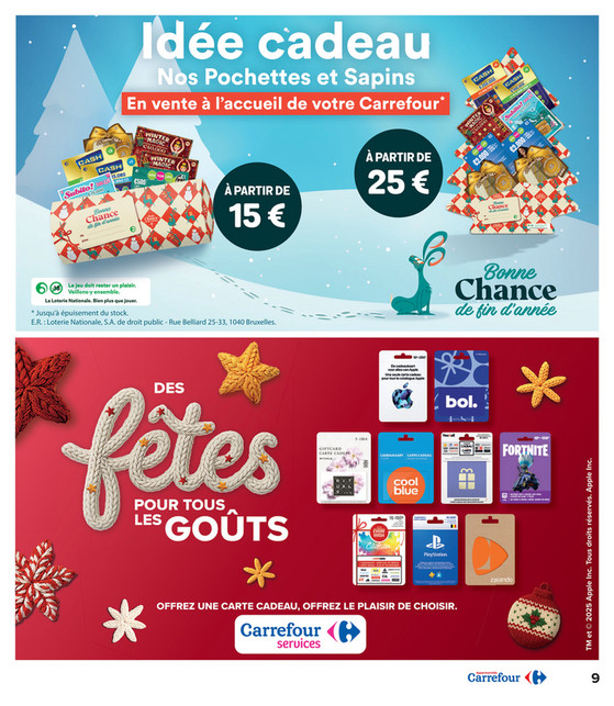 Nos Pochettes et Sapins