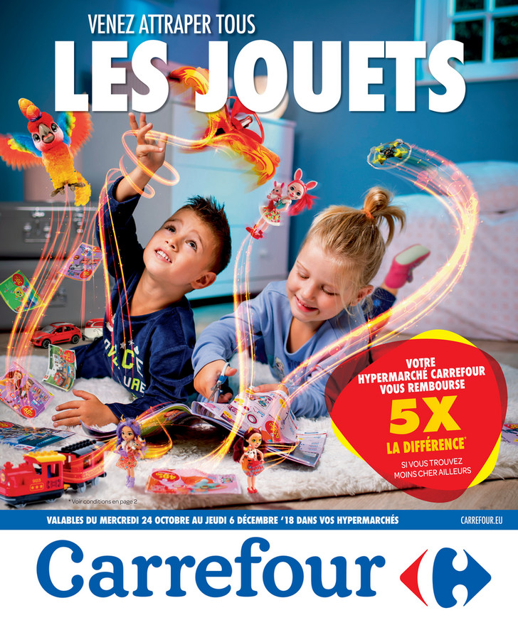 Folder Carrefour du 24/10/2018 au 06/12/2018 - Promotion de jouets