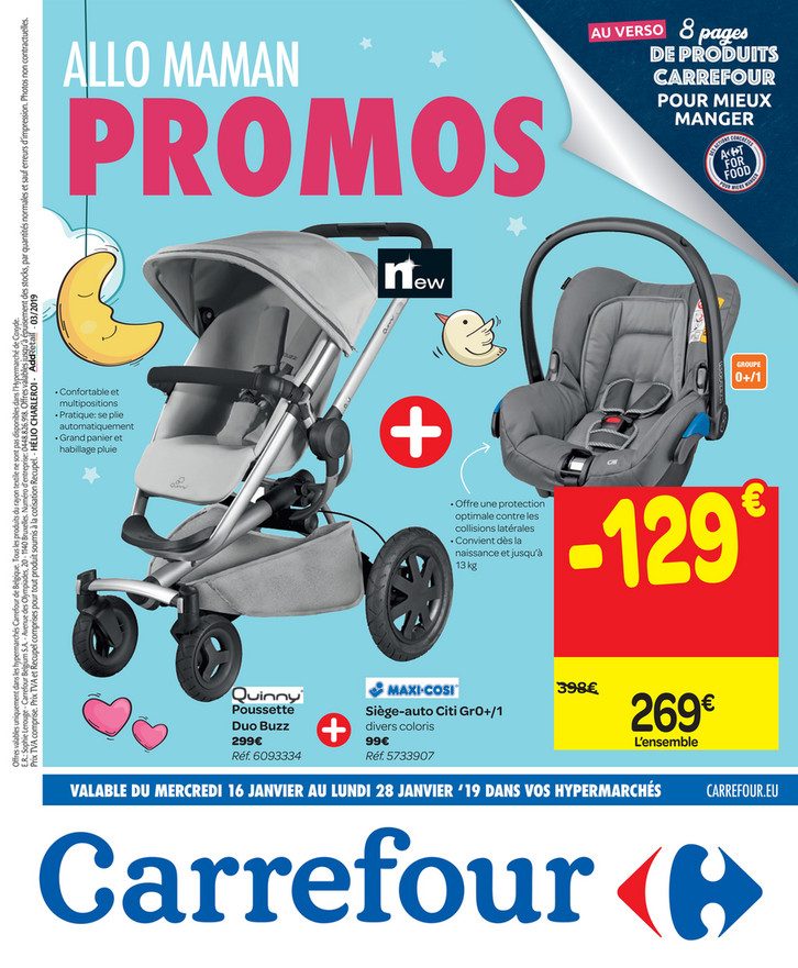 Folder Carrefour du 16/01/2019 au 28/01/2019 - Promotions de la semaine 4b