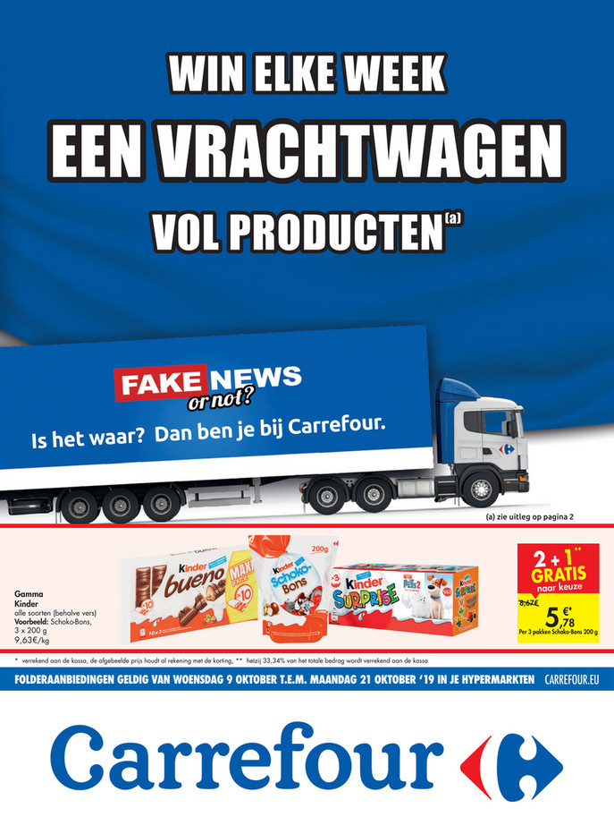 Carrefour folder van 09/10/2019 tot 21/10/2019 - Weekpromoties 41
