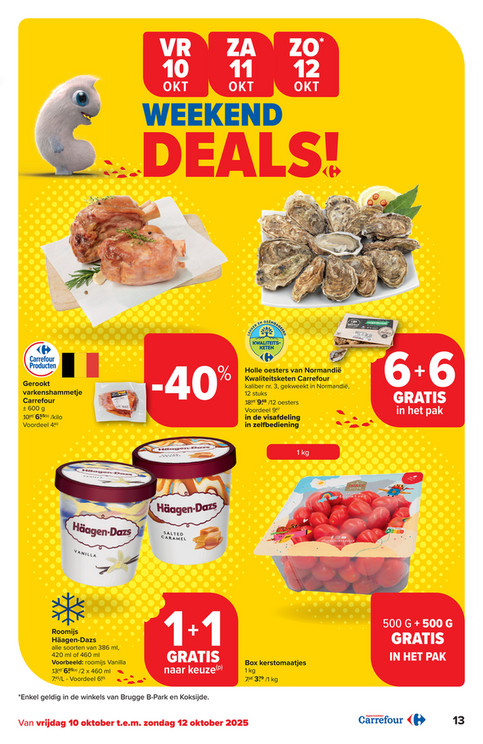Gerookt varkenshammetje Carrefour