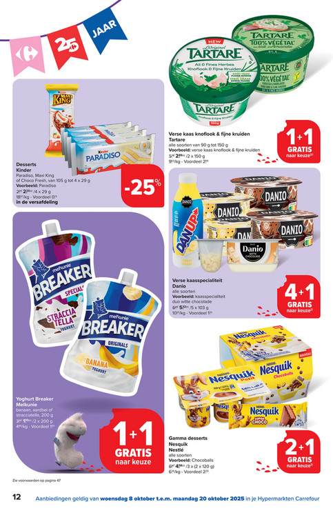 Verse kaas knoflook & fijne kruiden Tartare