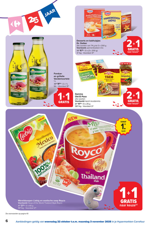 Desserts en bakhulpjes Dr. Oetker