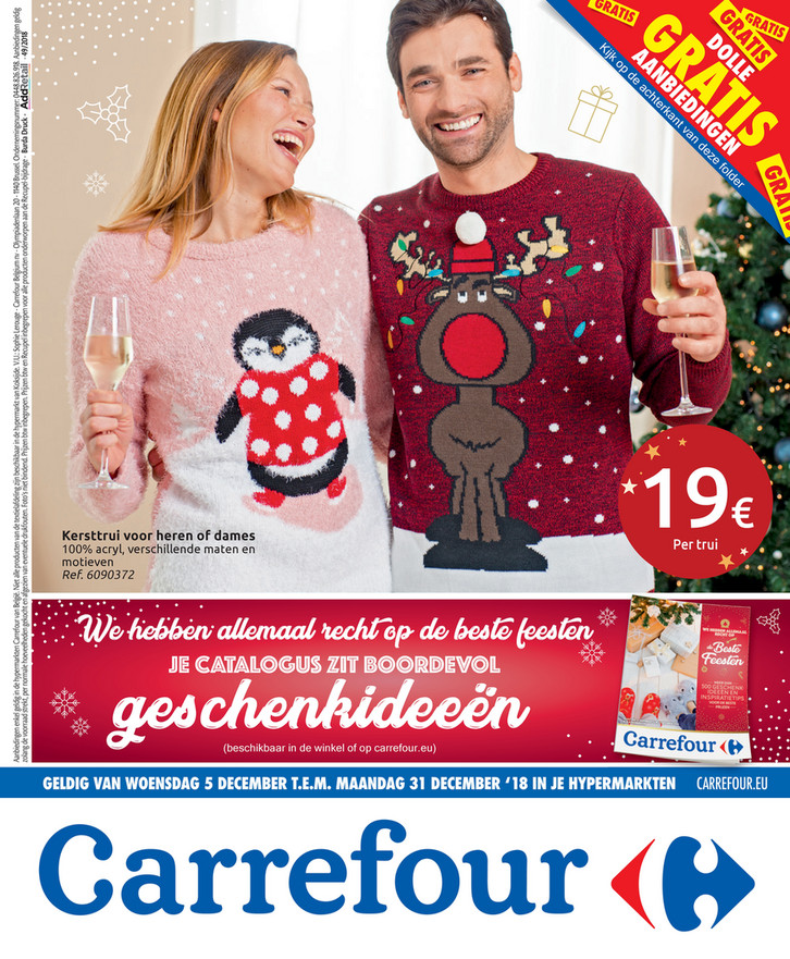 Carrefour folder van 05/12/2018 tot 31/12/2018 - Geschenkideeën
