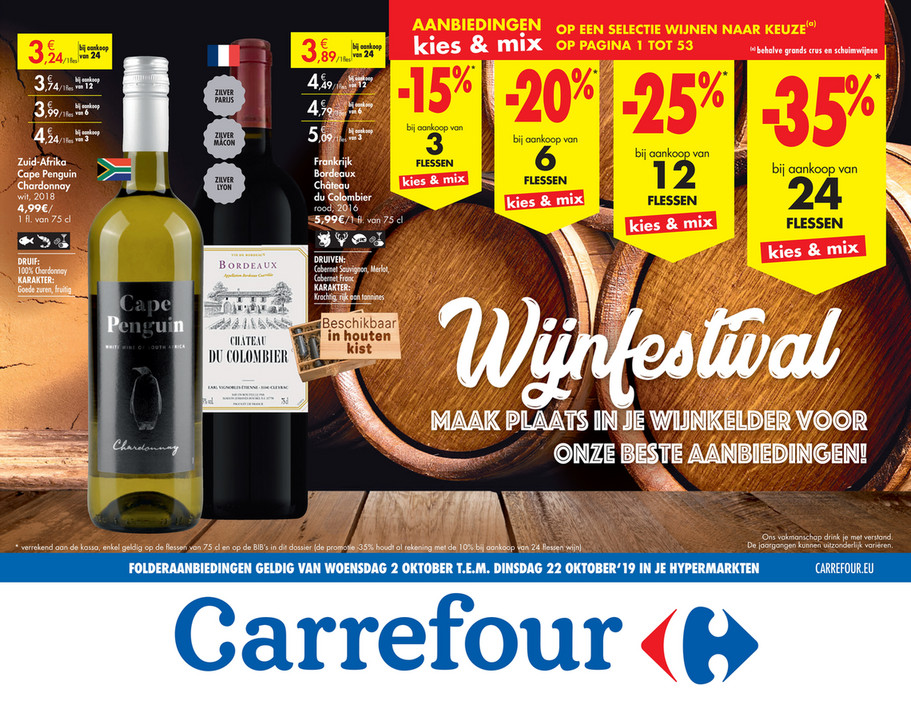 Carrefour folder van 02/10/2019 tot 22/10/2019 - Weekpromoties 40b