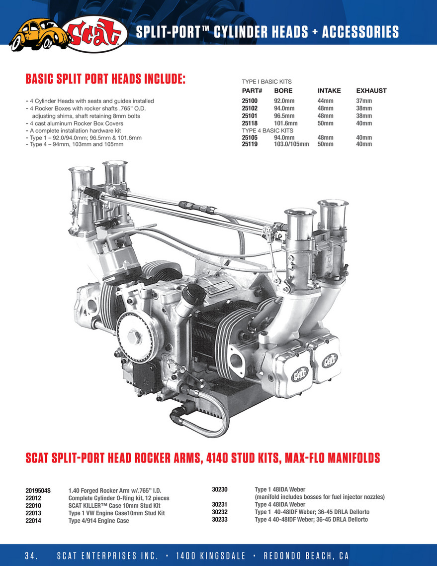 Scat deals vw parts