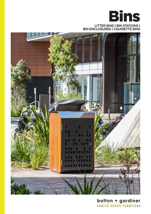 BOTTON + GARDINER The Bin People Rubbish and recycling bin range