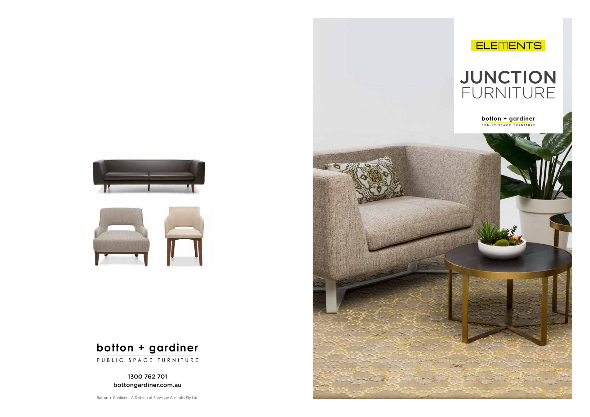 BOTTON + GARDINER | Elements Collection | Junction Commercial Furniture ...