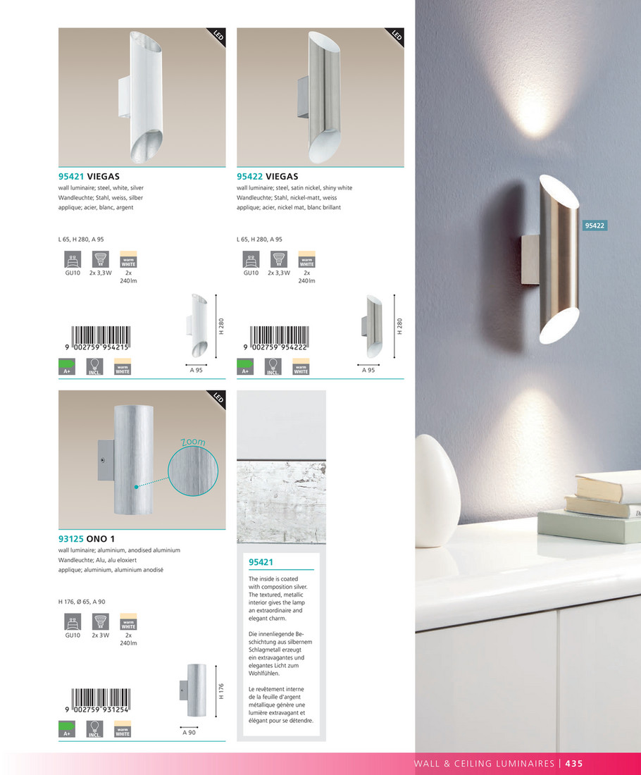 Comaelektro Gmbh Eglo Wohnraumleuchten Seite 436 Created With Publitas Com