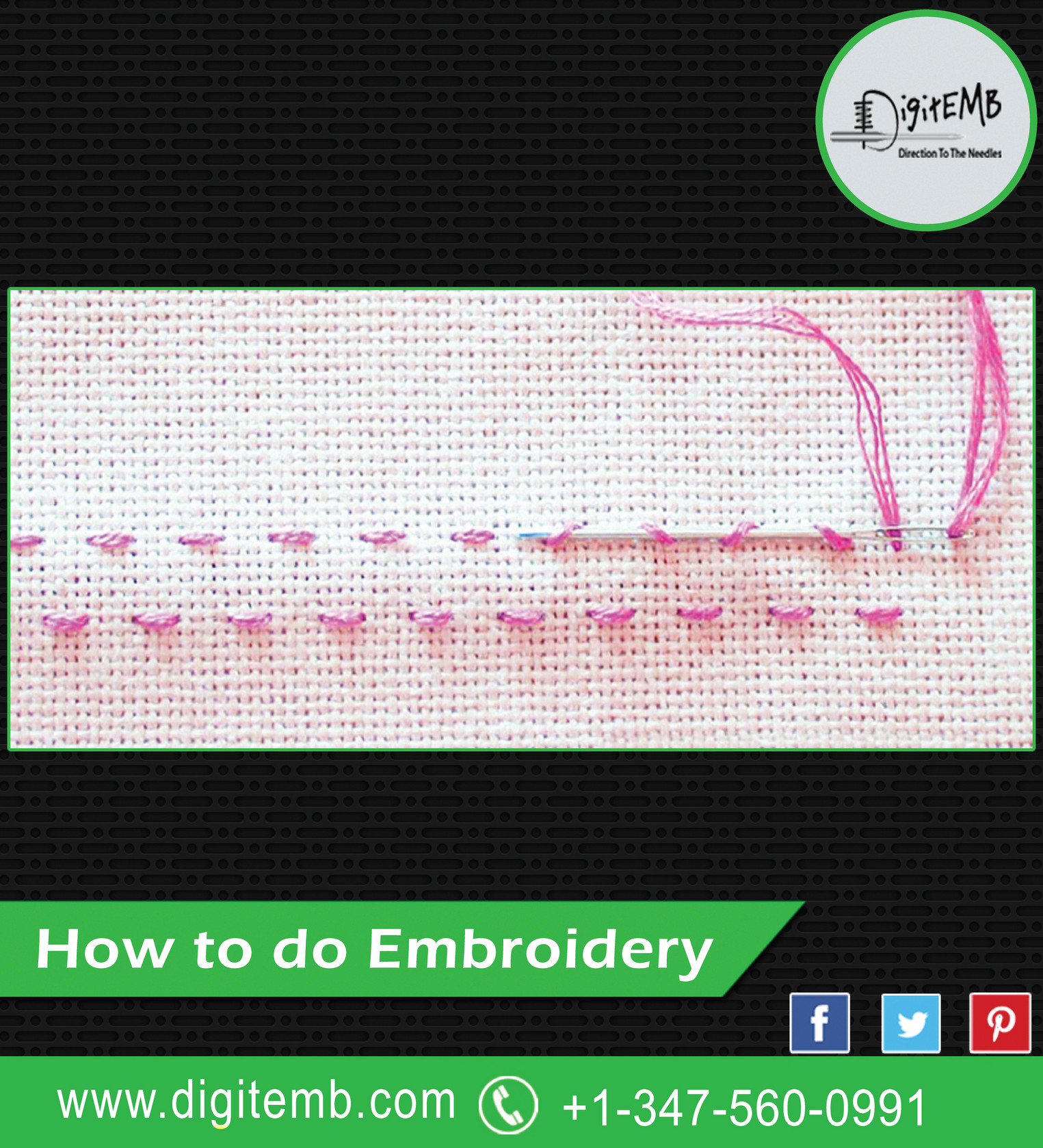 How To Do Embroidery How to do Embroidery Page 1 Created with