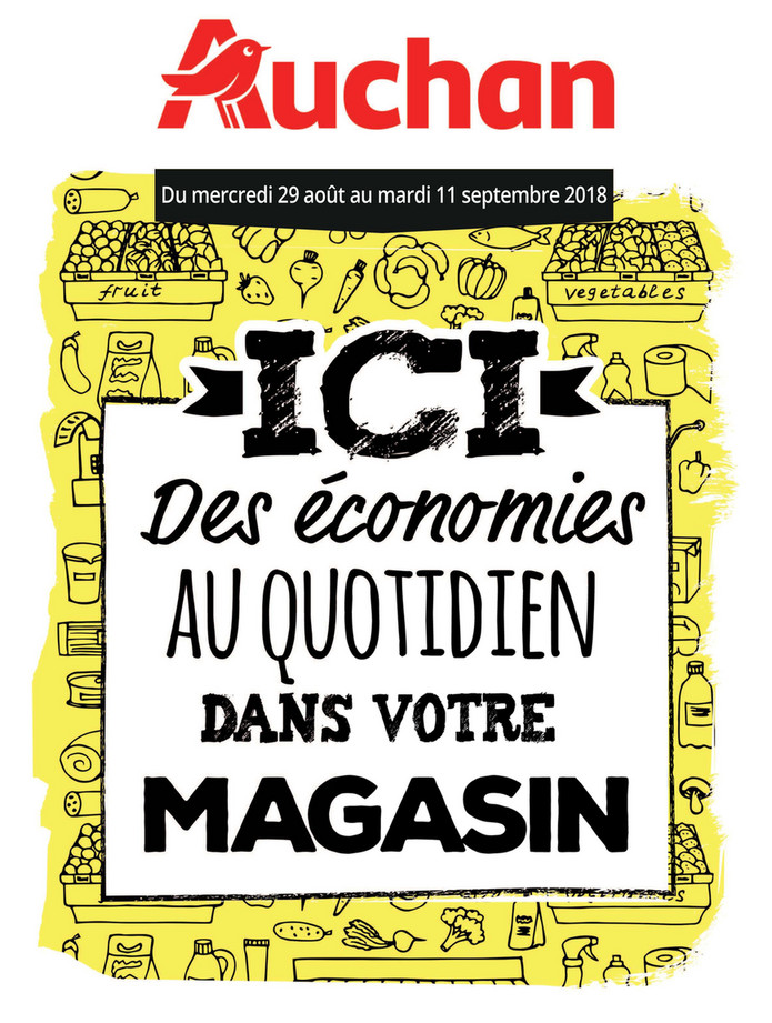 Folder Auchan du 29/08/2018 au 11/09/2018 - ICI