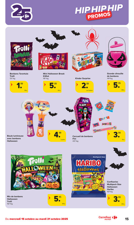 Bonbons Tarantula Trolli