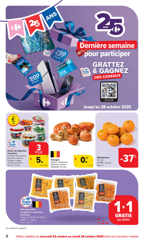 GRATTEZ & GAGNEZ DES CADEAUX