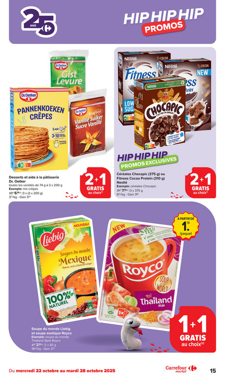 Desserts et aide à la pâtisserie Dr. Oetker