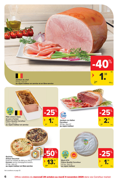 Jambon du chef