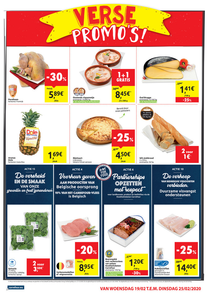 Carrefour Market folder van 19/02/2020 tot 25/02/2020 - Weekpromoties 08